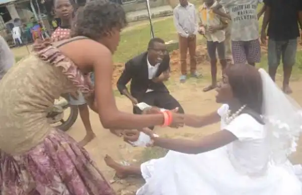 Drama in Delta as bride runs out of wedding reception, rejects husband